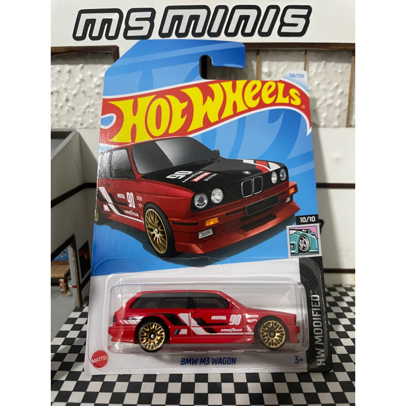 Hot Wheels Modified 2024 - Bmw M3 Wagon vermelha