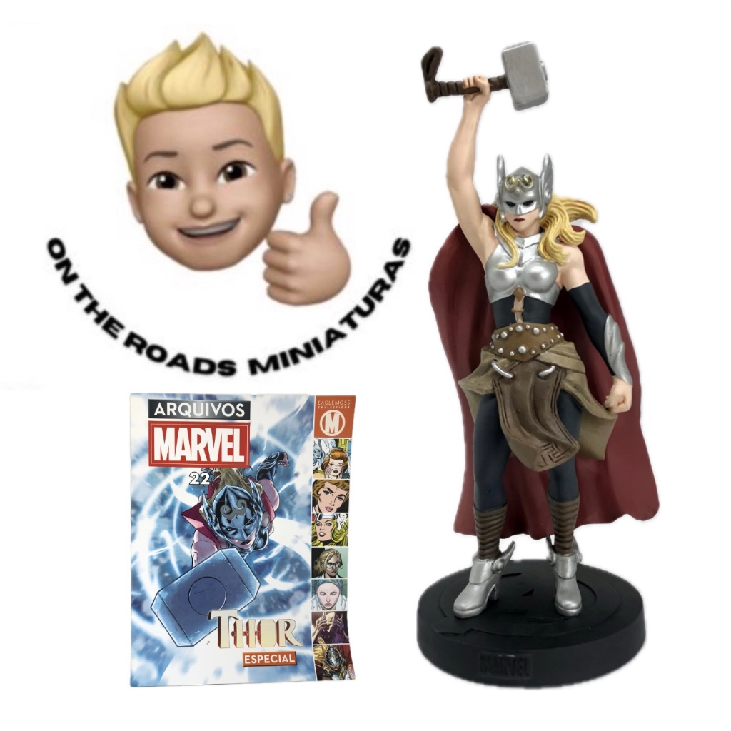 Miniatura Arquivos Marvel: Poderosa Thor (Jane Foster) - Edição 22
