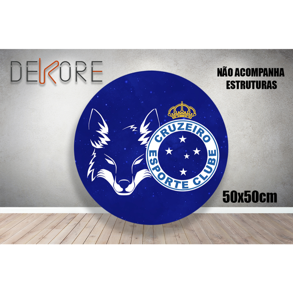 Capa Painel de Festa Futebol Raposa Cabuloso em Oferta na Shopee
