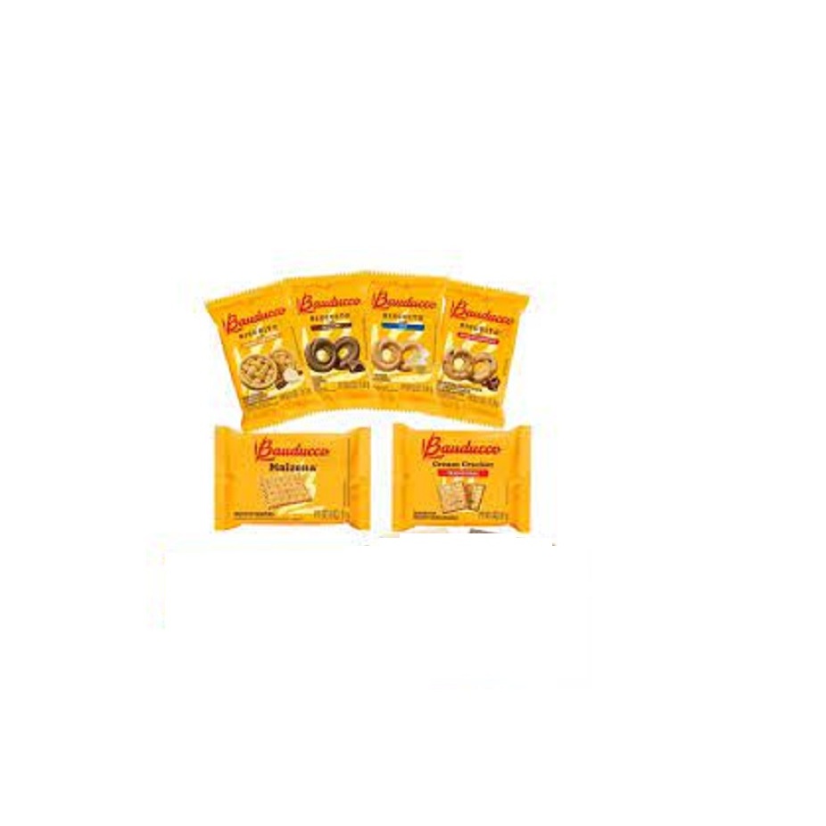 Biscoito Bauducco 11gr Amanteigado + Cracker+Maizena  sache c/2  un CAIXA COM 50 UNIDADES