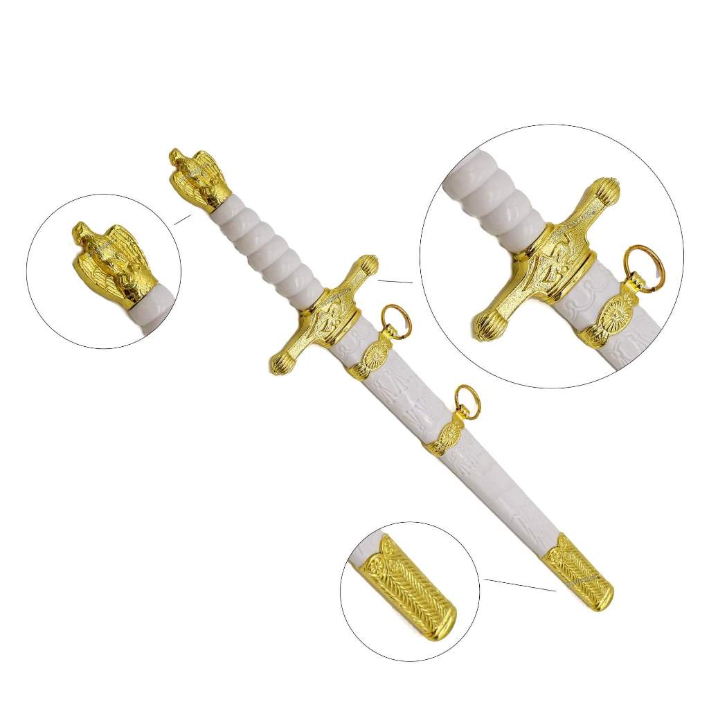 Punhal Branco Cigano Athame Faca Espada Adaga Esoterico