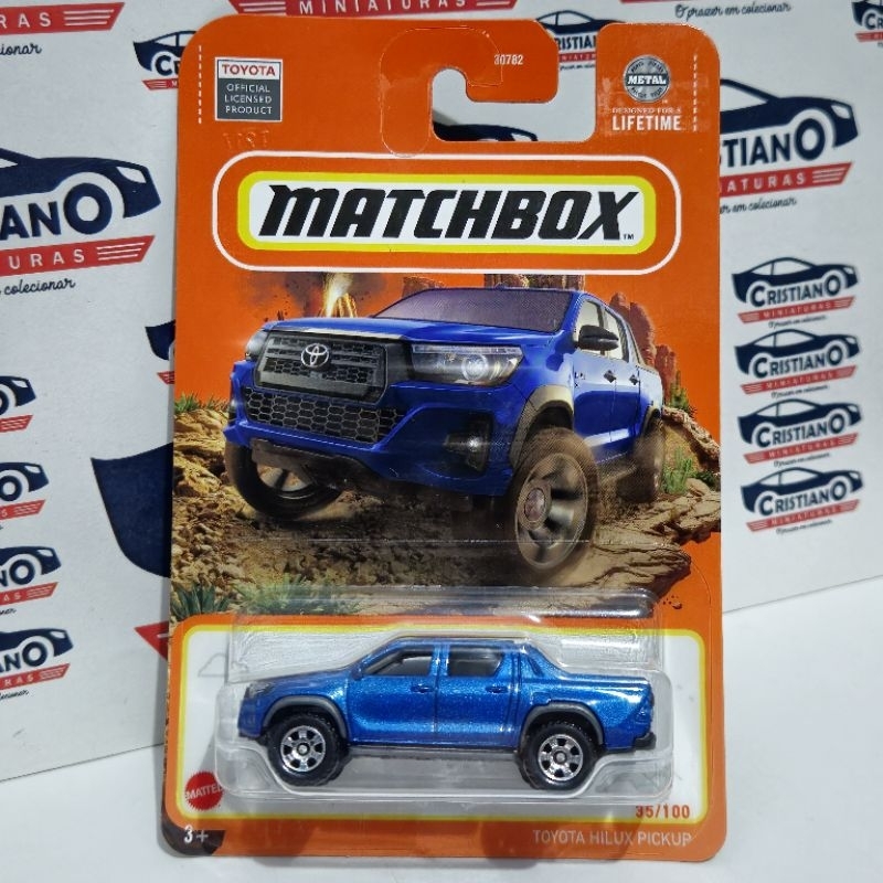 Toyota Hilux Pickup Matchbox 2024 HVL85