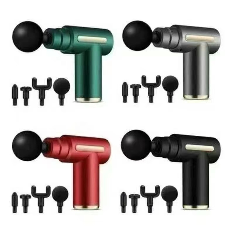 Portátil Pistola Massageadora Elétrico alta frequência Profissional Muscular Pistola Massagem Gun