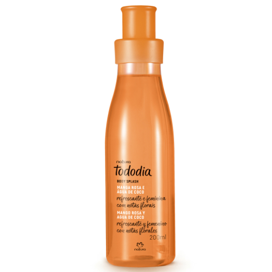 Tododia Manga Rosa e Água de Coco Body Splash Desodorante Colônia 200 ml Natura