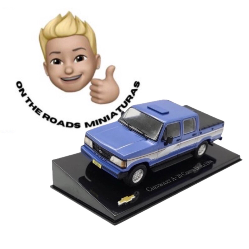 Miniatura Chevrolet D20 (A20) CD (1994) 1/43