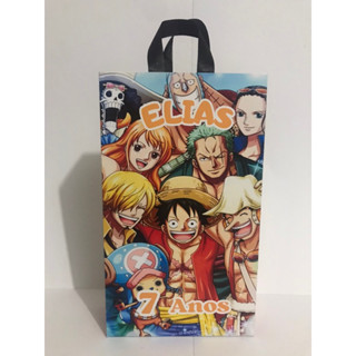 15 lembrancinha sacolinhas personalizada One piece em Oferta na Shopee