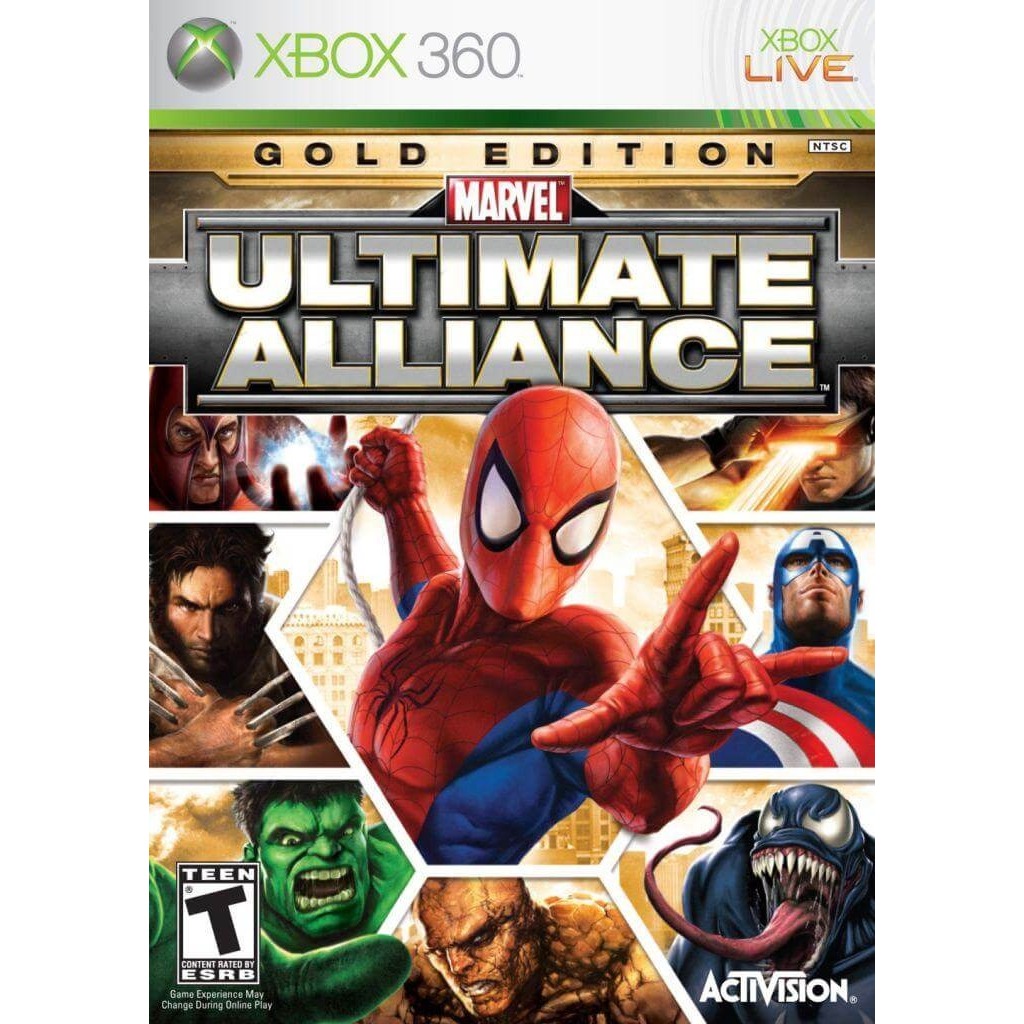 Marvel Ultimate Alliance (Gold Edition) - Xbox 360 Desbloq LT