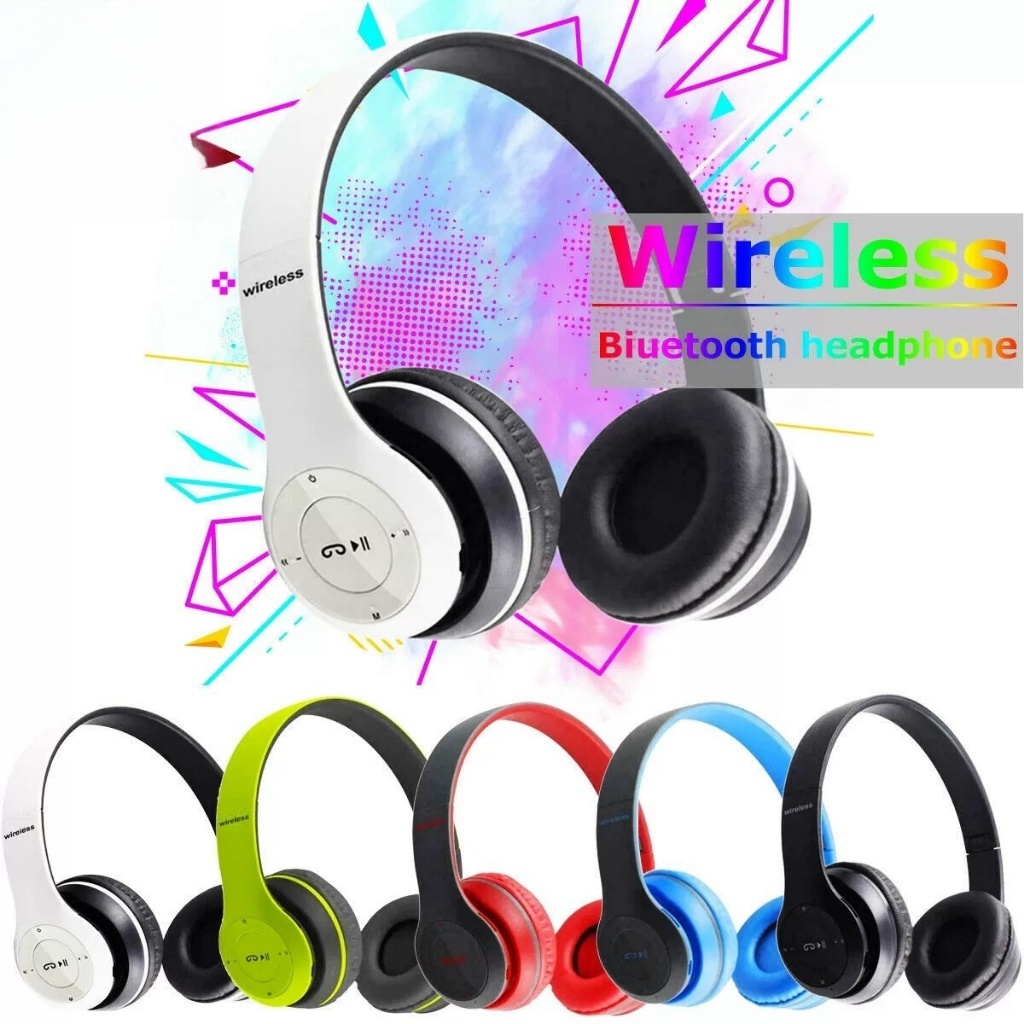 Fone P47 Headphone Sem Fio Estéreo Redução de Ruídos Bluetooth 5.0 Universal W9/W5