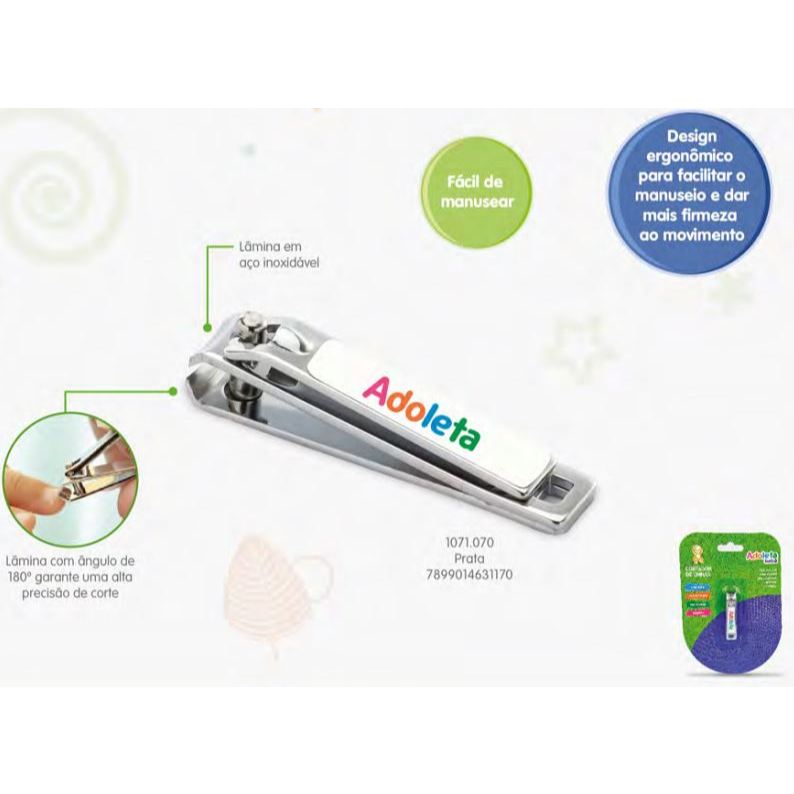 Cortador de Unhas Bebê Adoleta em Oferta na Shopee