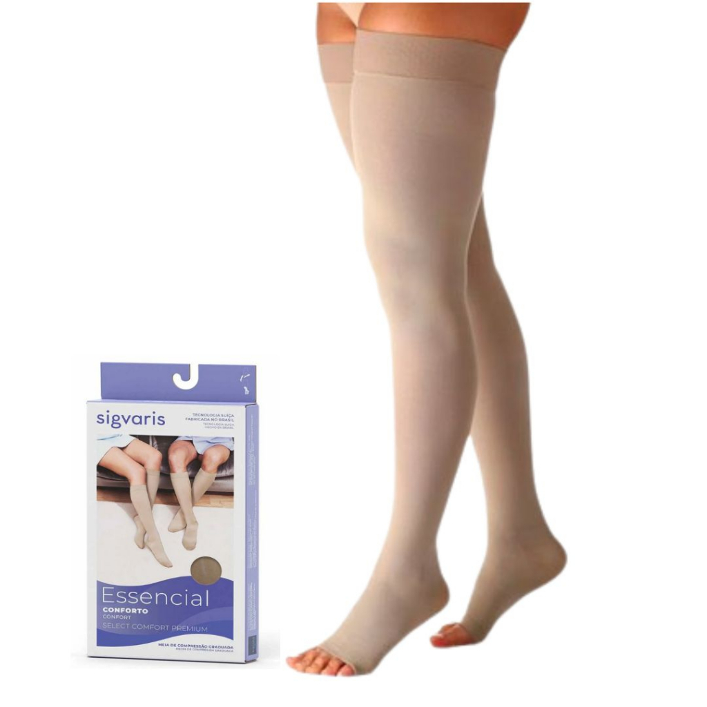 Meia de Compressão 7/8 Sigvaris Select Comfort 20-30mmHg