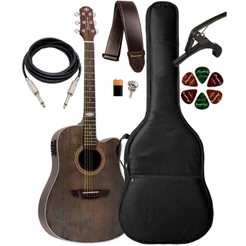 Kit Violao Strinber Folk Sd200c Tos + Capa Capo Correia Cabo