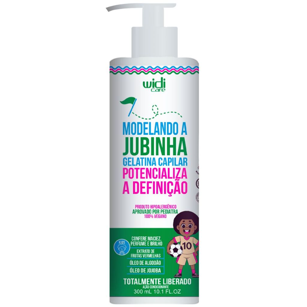 Modelando A Jubinha Gelatina Capilar Potencializa Definição 300g Widi Care