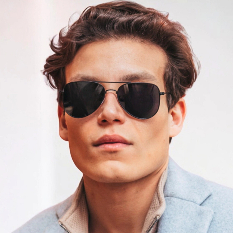 Óculos de Sol Aviador Blogueira Tendência Moda Praia Verão Estiloso uv400 Unissex - Cacife Brand