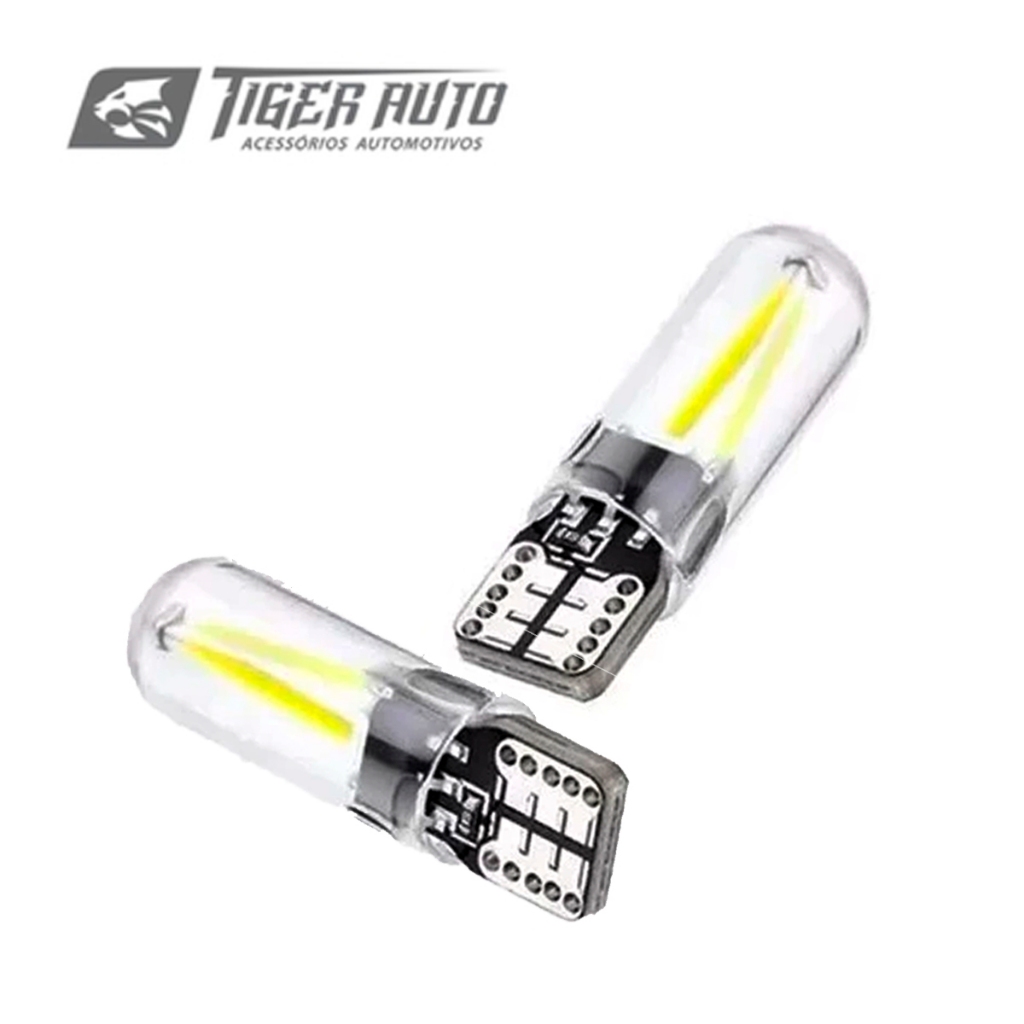 Par Lâmpada Automotiva Led Filamento Branco 3800k 12V 1014028