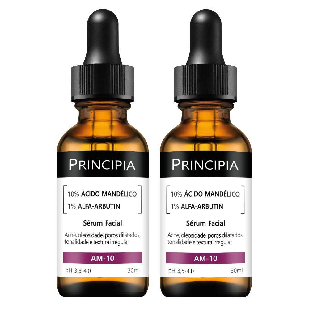Kit 2 Séruns AM-10 Principia 10% Ácido Mandélico + Alfa-arbutin - Beauty