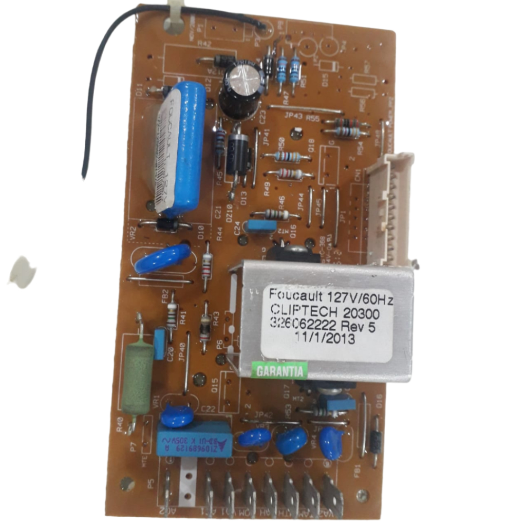 PLACA DE PONTENCIA LAVADORA CONSUL CWL 10B - 127V - CODIGO 326062222 - NOVO - ORIGINAL