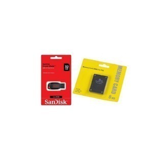 Kit Pendrive + Memory card