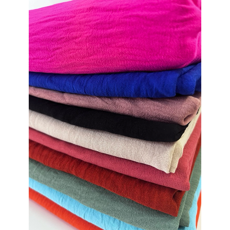 1 kg de Retalho Crepe Duna, Dunas p/ vestidos, calças, conjunto ( Rend. 4 metros)