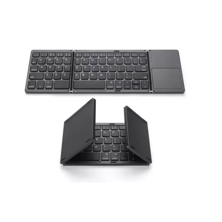 Teclado Bluetooth Mini Dobrável P/Tablet Xiaomi Pad5 11 Polegadas