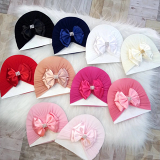 Kit 2 Turbantes com Laço para Bebê Menina em Oferta na Shopee