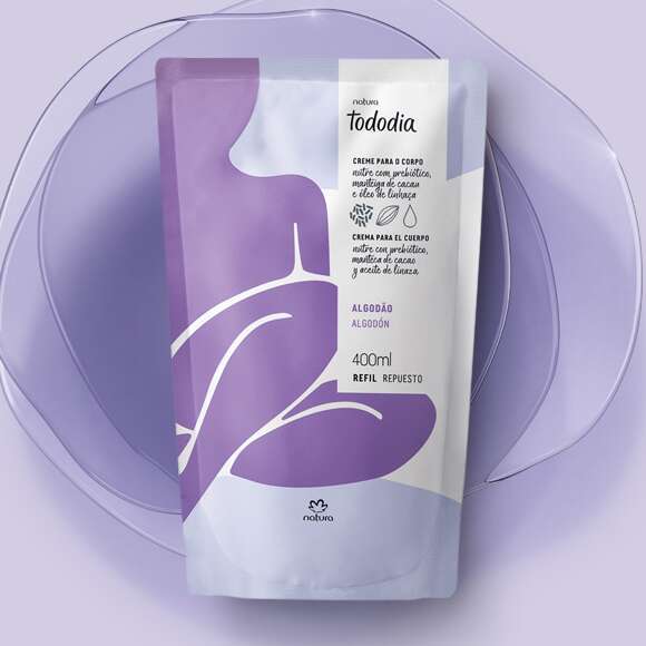 Refil Hidratante Natura Tododia 400ml em Oferta na Shopee