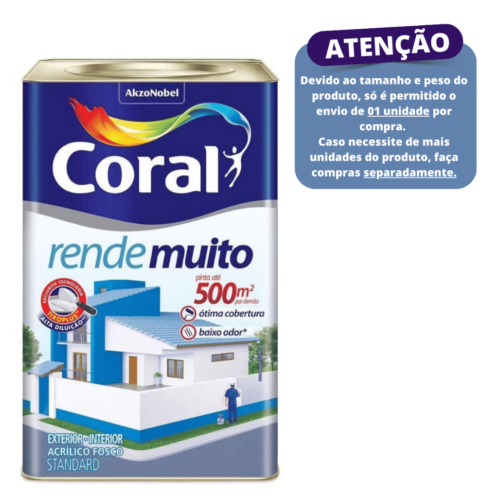 Coral Rende Muito 18 Litros: Onde Comprar | BuscaProdutos