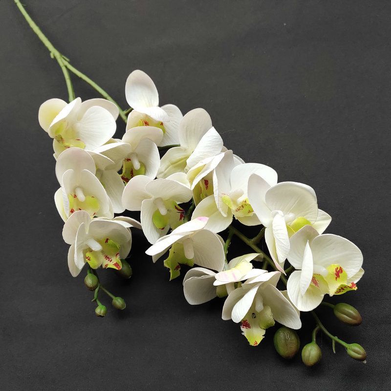 Galho de orquídea de silicone - RS722 N68037 — imagem 2 de 2