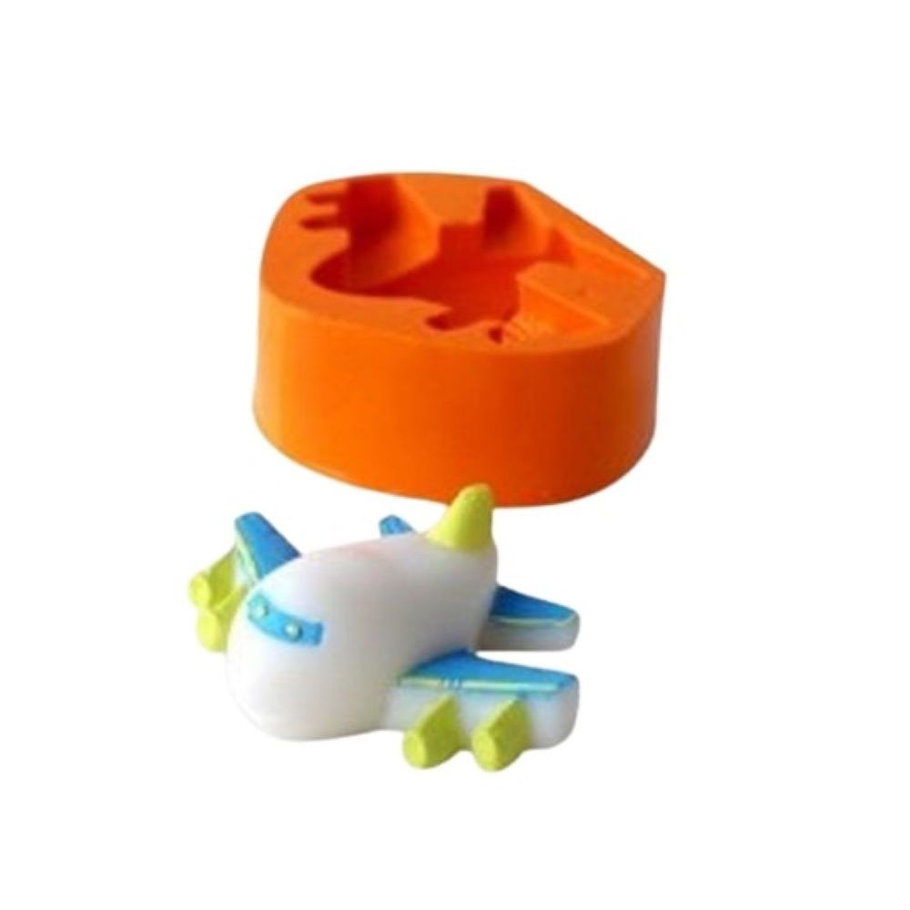 MOLDE DE SILICONE  AVIÃO PARA SABONETES