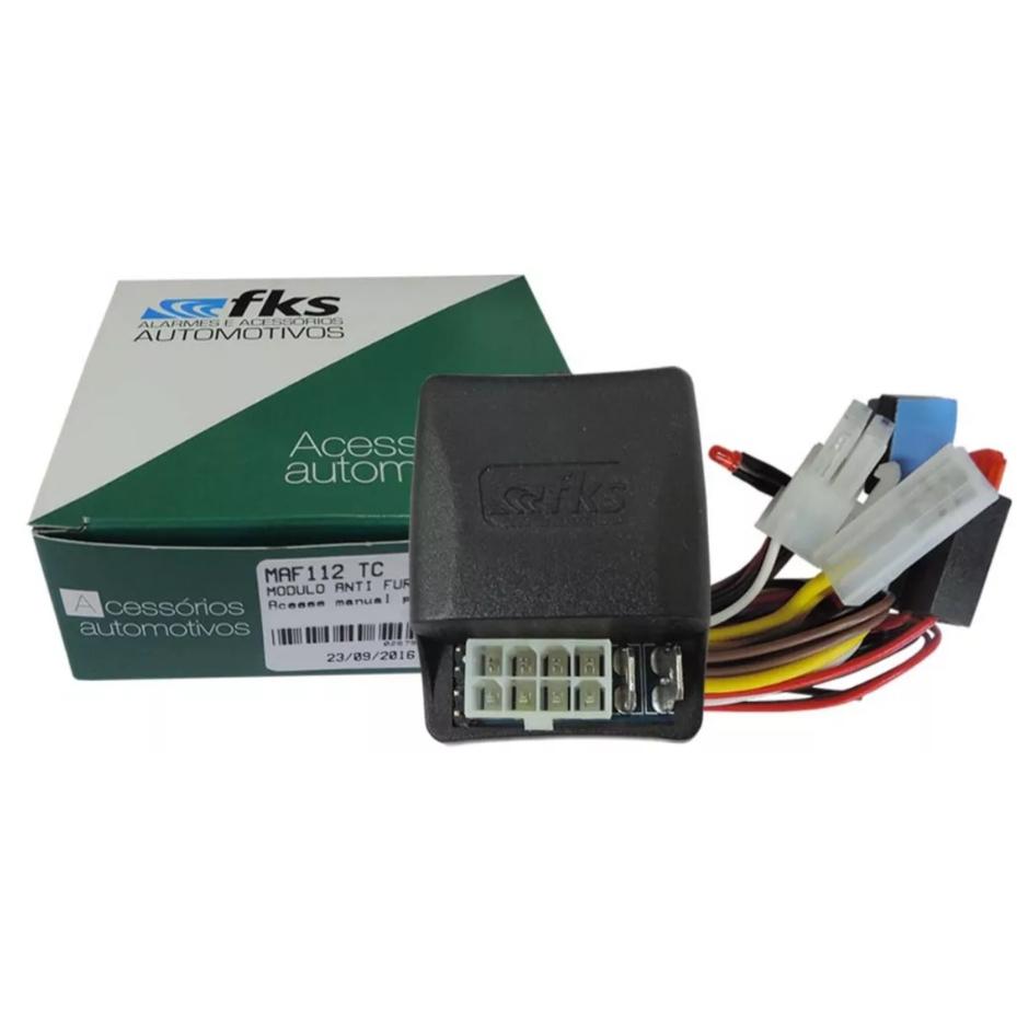 Antifurto Bloqueador Automotivo Universal Maf 112 Tc FKS Sistema Anti furto 12v