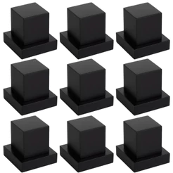 9 Acabamento de Registro Quadrado Preto Registro de 1/2 3/4 Pressão Gaveta Padrão Deca 100% Metal