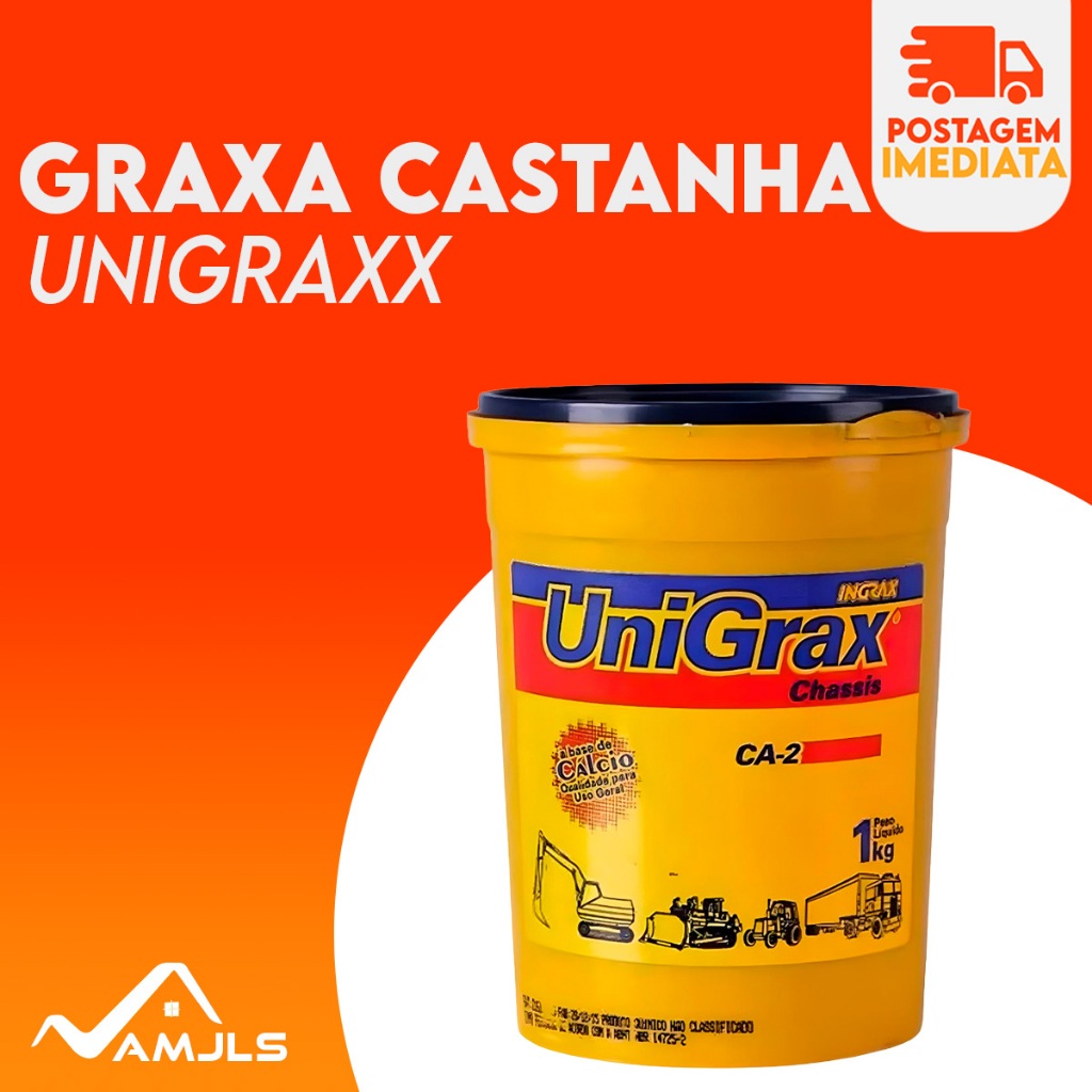 Graxa Castanha Unigrax Para Chassis Ca-2 1kg Ingrax