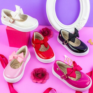 Sapatilha Boneca Laço Menina Infantil Daminha Casamento Batizado Confortável em Oferta na Shopee