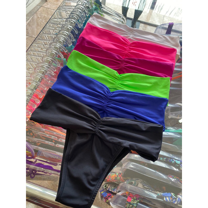 Calcinha Biquíni Efeito Lipo VARIAS CORES em Oferta na Shopee