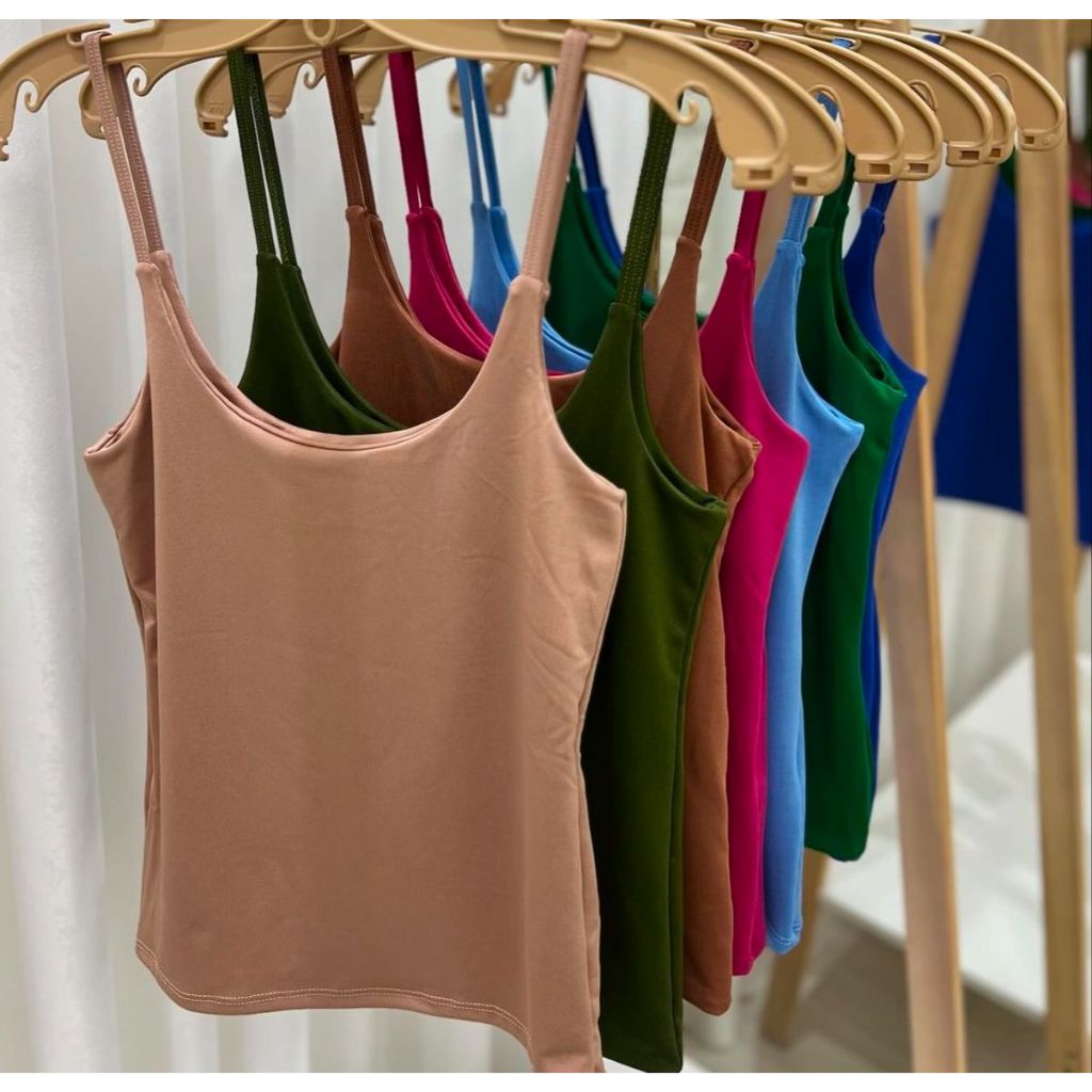 regata feminina estilosa tendência em Oferta na Shopee