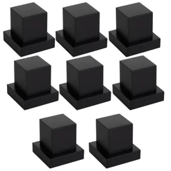 8 Acabamentos Padrão Deca 1/2 3/4 16 Estrias Preto Fosco Luxo