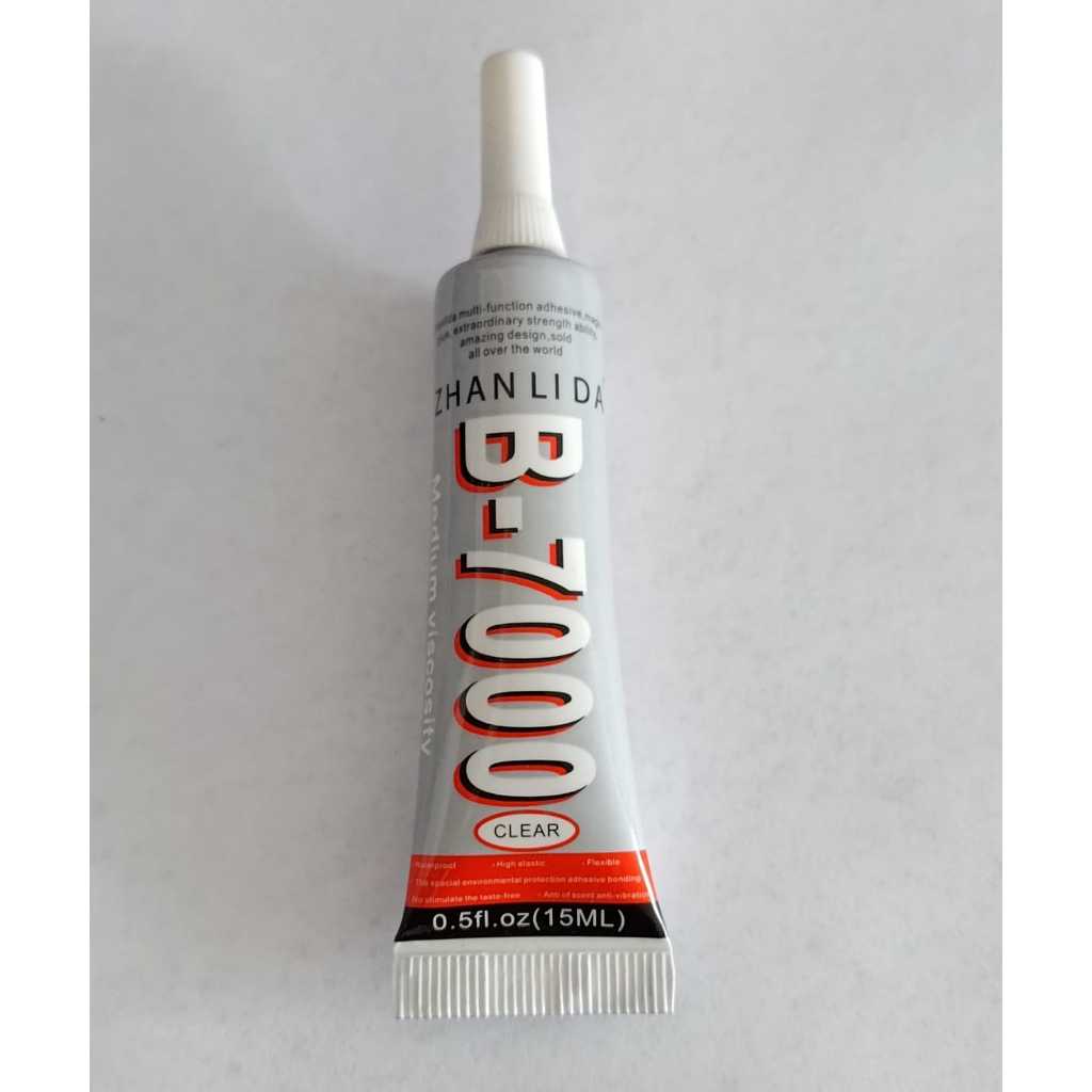 Cola para Conserto de Celular Zhalida B7000 Transparente 15 ML