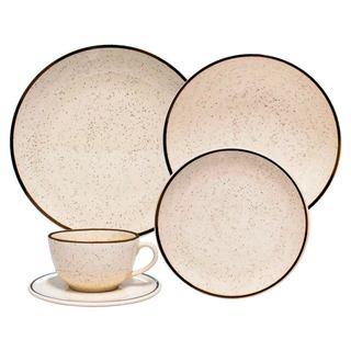 Aparelho De Jantar Oxford Brisa 40 Peças Cerâmica em Oferta na Shopee