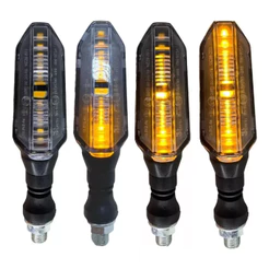 Kit 4 Pisca Led Seta Sequencial P26s Cbx250 Titan 125 Bros P26S