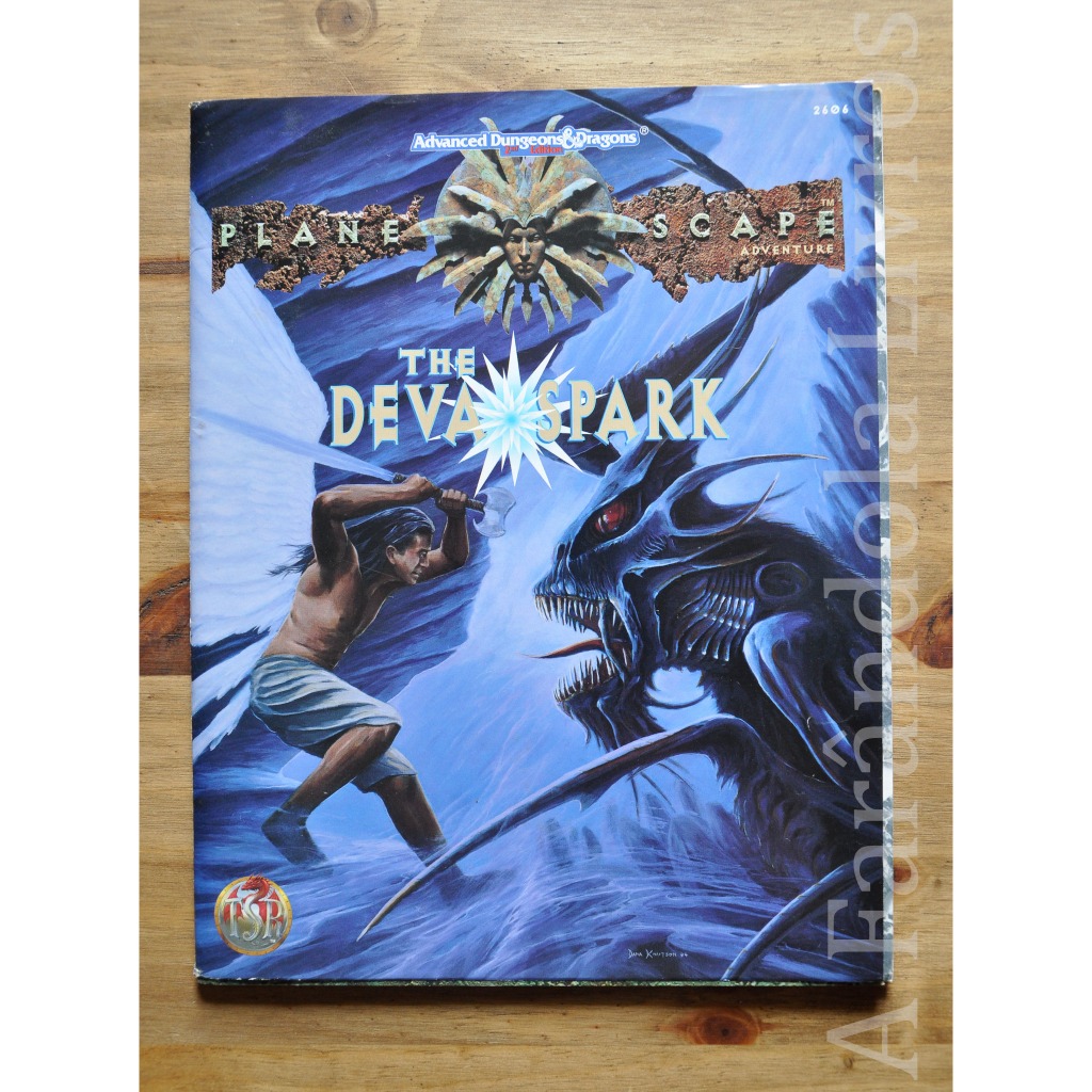 Advanced Dungeons & Dragons Plane Scape Adventure The Deva Spark
