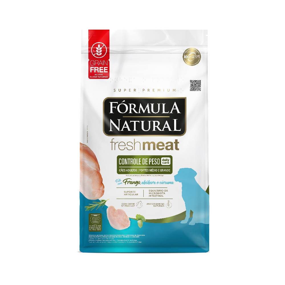 Ração Fórmula Natural Cães Fresh Meat Light Raças Médias e Grandes 12kg em Oferta na Shopee