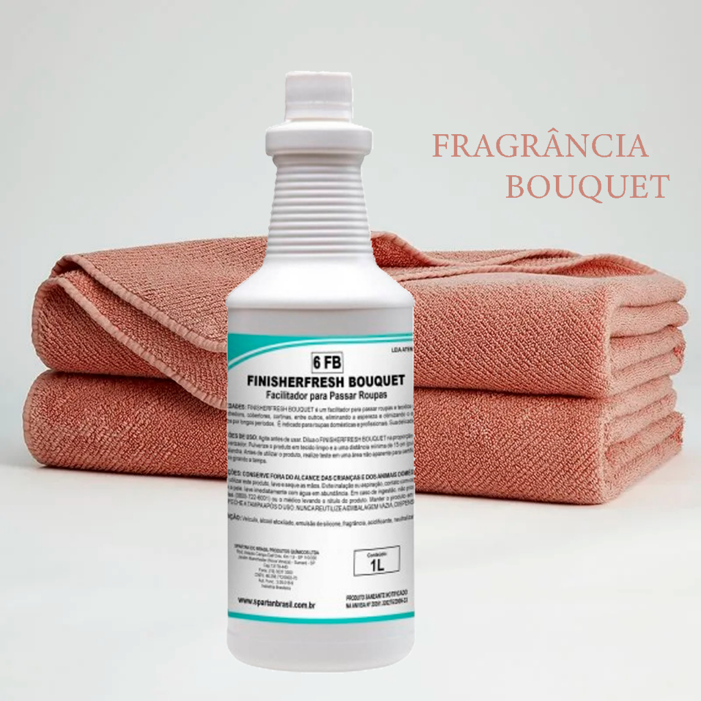 Cheiro de Rica Concentrado Finisherfresh Bouquet O Original Facilitador de Passar Roupas Passadoria