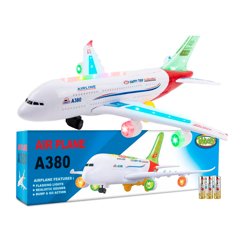 AVIÃO DE BRINQUEDO GRANDE 25 CM INFANTIL ORIGINAL BRINQUEDO DE CRIANÇA AIRLINE