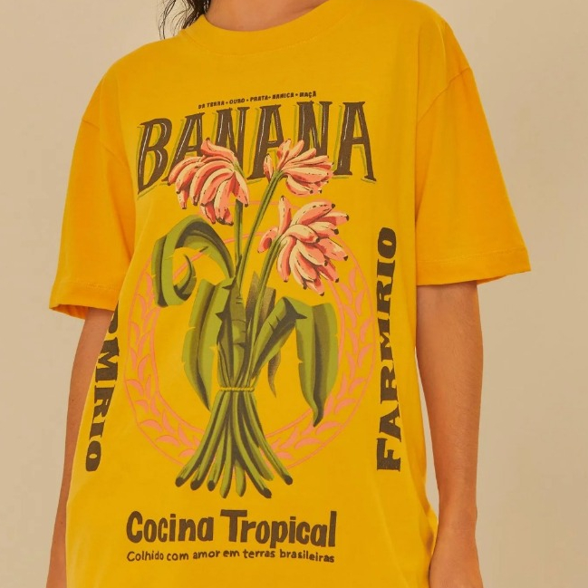 T shirt Camiseta Inspiração Farm 100% Algodão