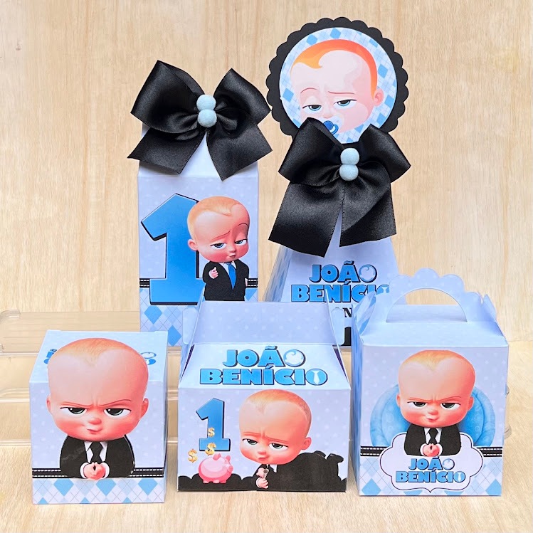 20 Caixas Kit Personalizado Poderoso Chefinho | Lembrancinhas | Festa Infantil | Decoração Aniversário | Pegue e Monte