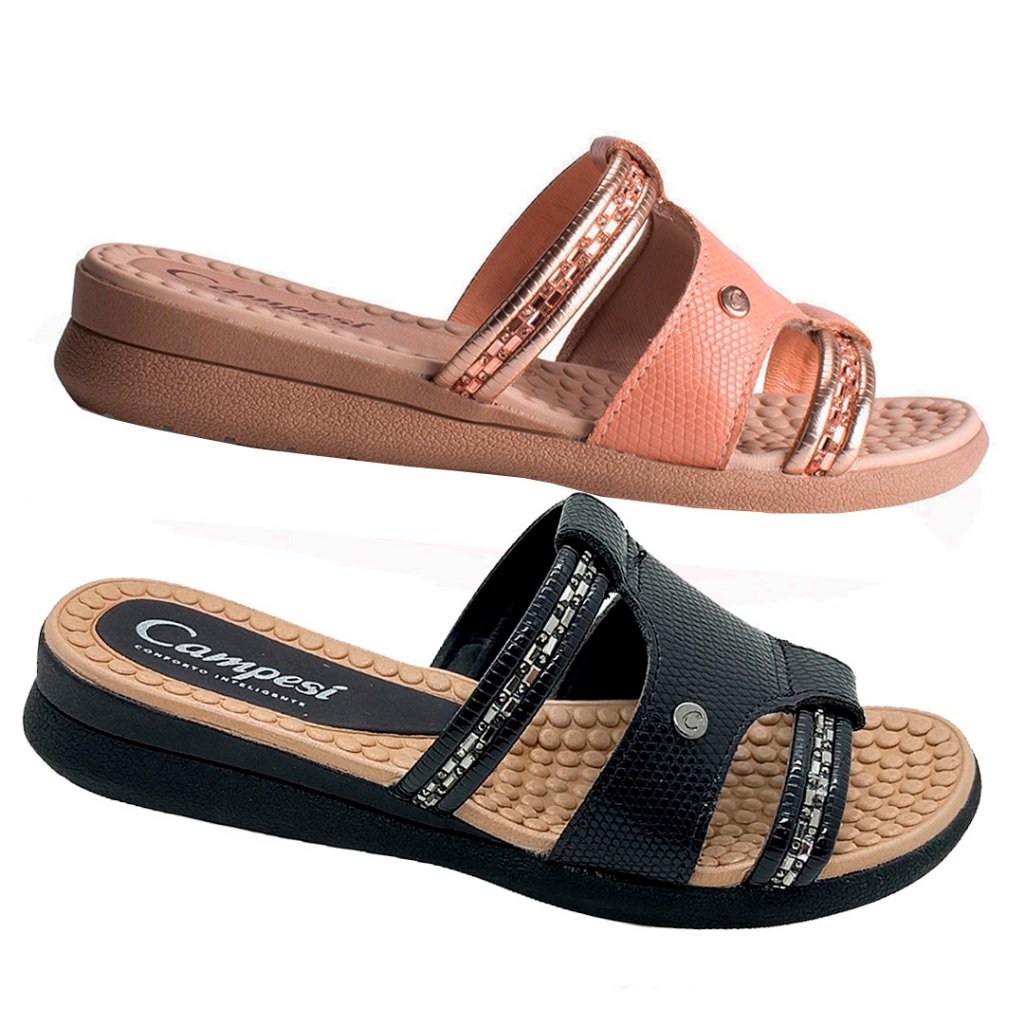 Tamanco Feminino Ortopédico Gaspea Campesi CP391 - Women Shoes