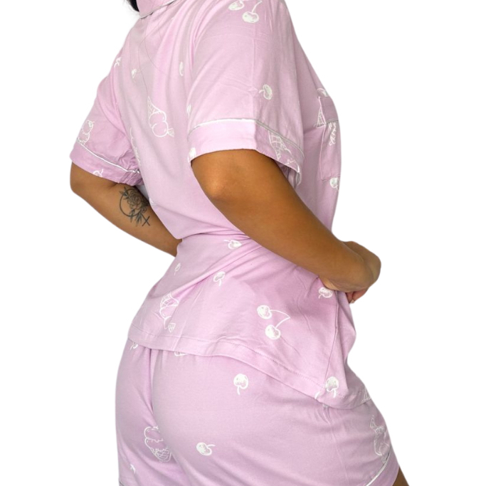 ZED GRINGAS PIJAMA AMERICANO CURTO IMPORTADO EM CORES E ESTAMPAS VARIADAS