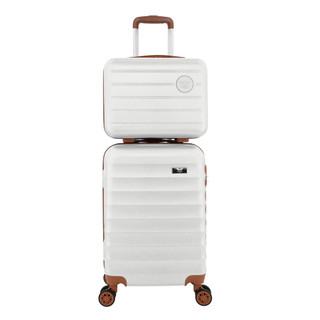 Kit mala de bordo 55x35x23 cm + frasqueira (Falcon Line)
