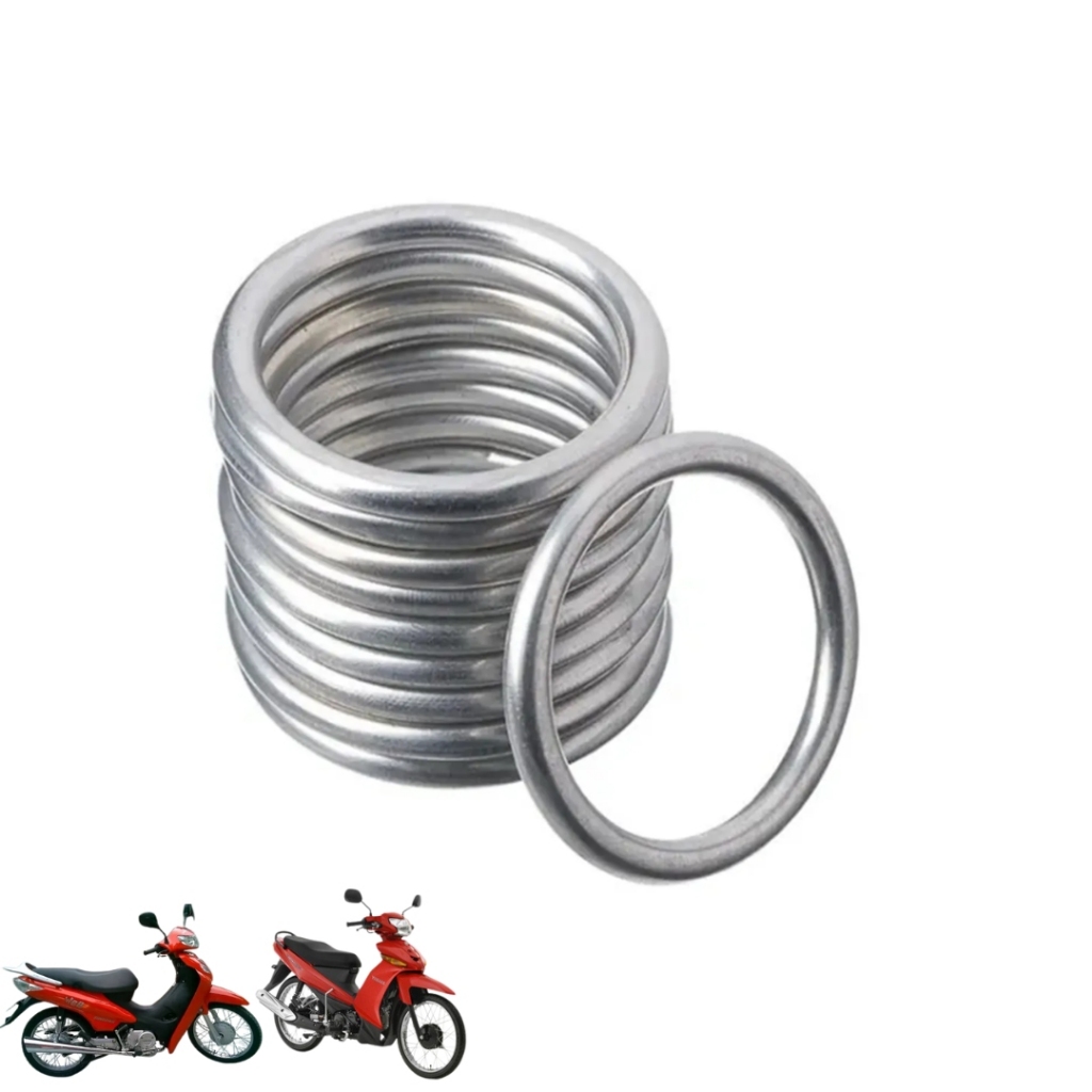 Junta Anel Vedação Escape Crypton/ Neo / Web (todas) - 10 Un