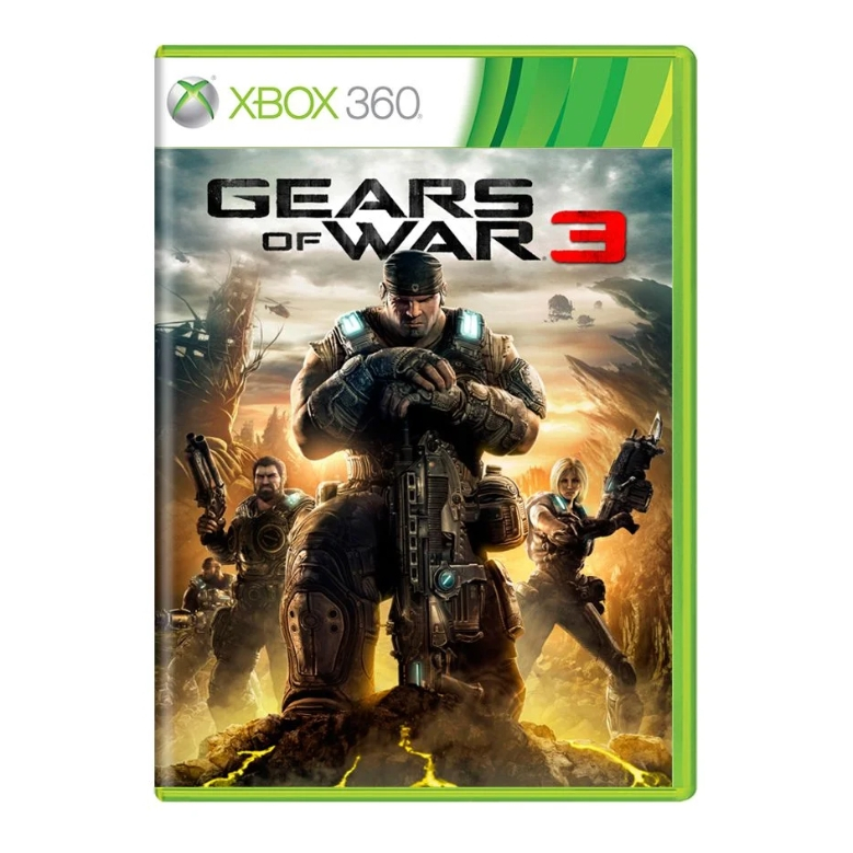 Gears of War 3 Legendado em Portugues Xbox 360 em Oferta na Shopee