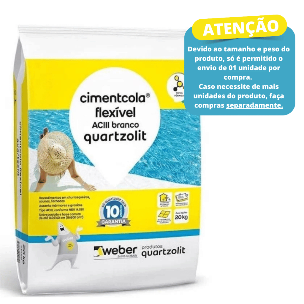 Argamassa Ac3 Branca 20kg: Onde Comprar | BuscaProdutos